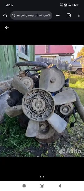 Двигатель 3Y с навесным оборудованием - Авто в Иркутск