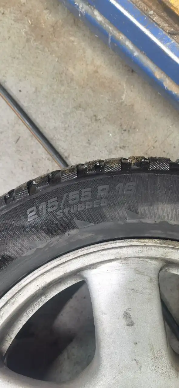 Обмен дисков R17 на R16 с зимней резиной Michelin - Запчасти (Авто) в Ангарск