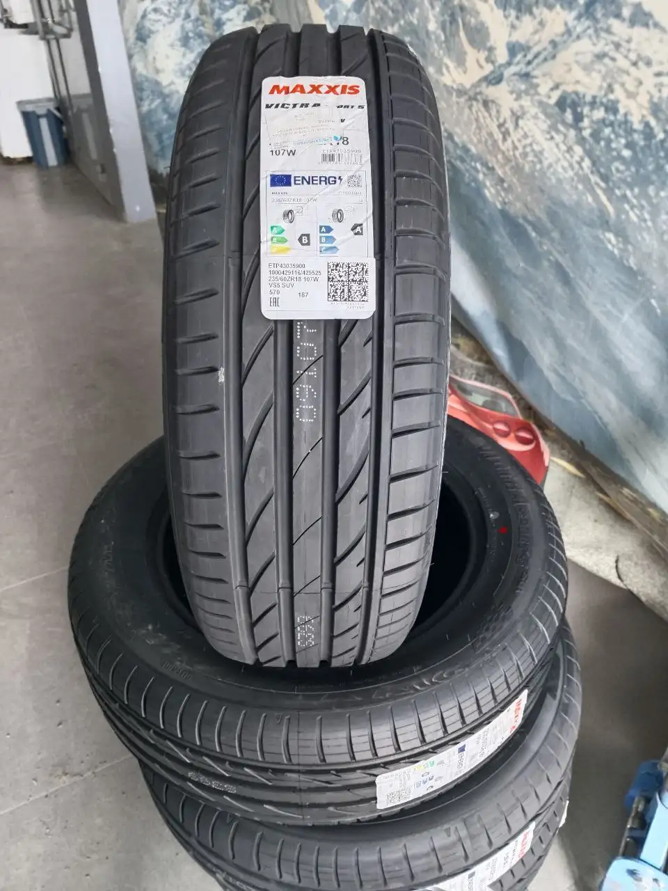 Шины Maxxis Sport 5 235/60/18 в отличном состоянии - Шины и диски (Авто) в Иркутск