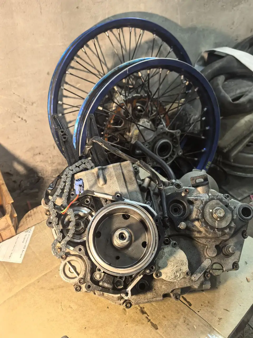 Мотор KTM 450/530EXC в разборе - Мотоциклетные запчасти (Запчасти) в Ангарск