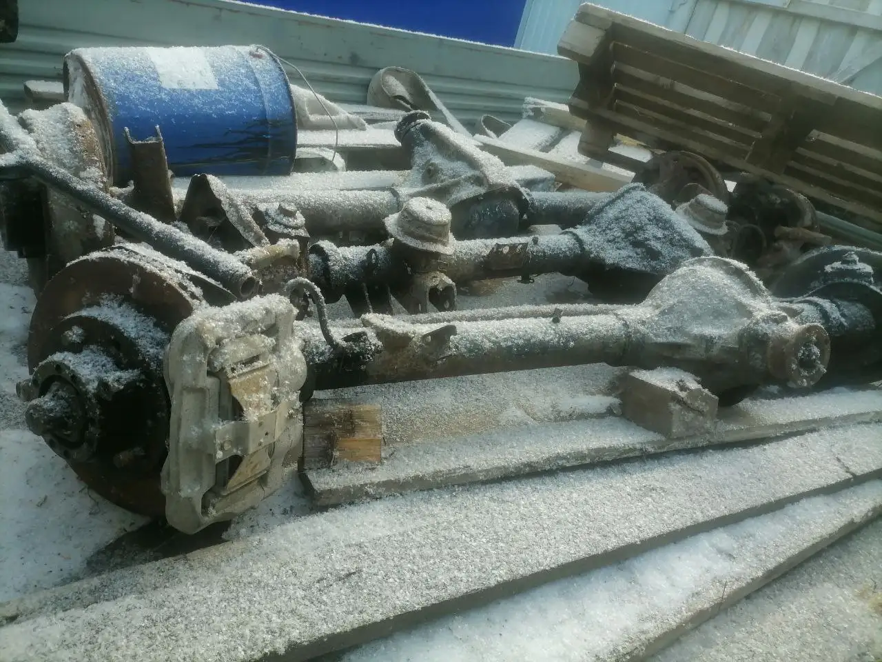 Мосты на УАЗ 3303 простые, гибридные, на Патриот - Автомобильные запчасти (Запчасти) в Иркутск