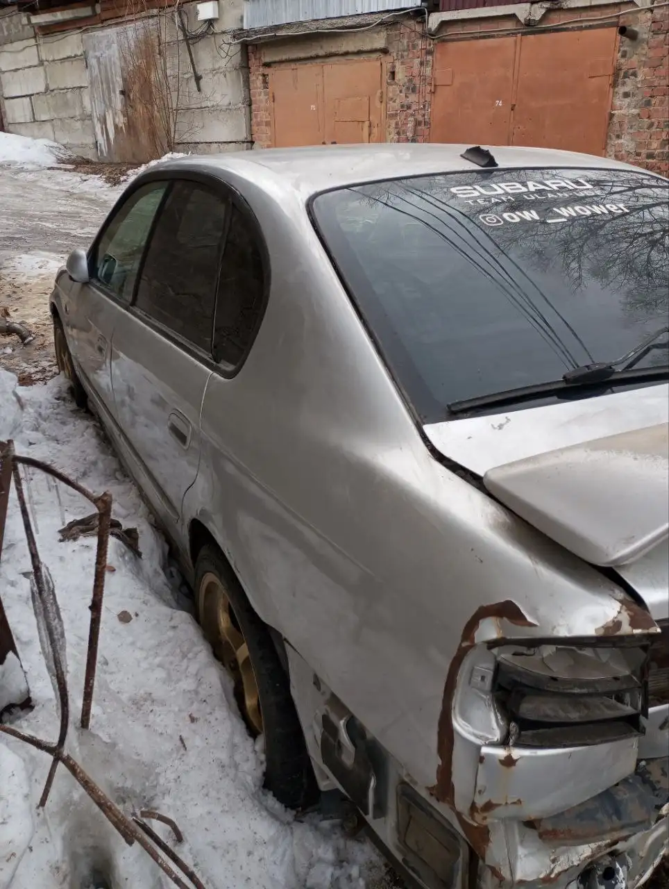 Продажа двигателя Subaru EJ206 Twin Turbo после полукапиталки - Запчасти (Авто) в Иркутск