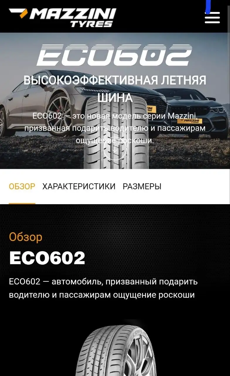 Продажа летних шин MAZZINI ECO 602 285/40 ZR21 - Шины и диски (Авто) в Иркутск