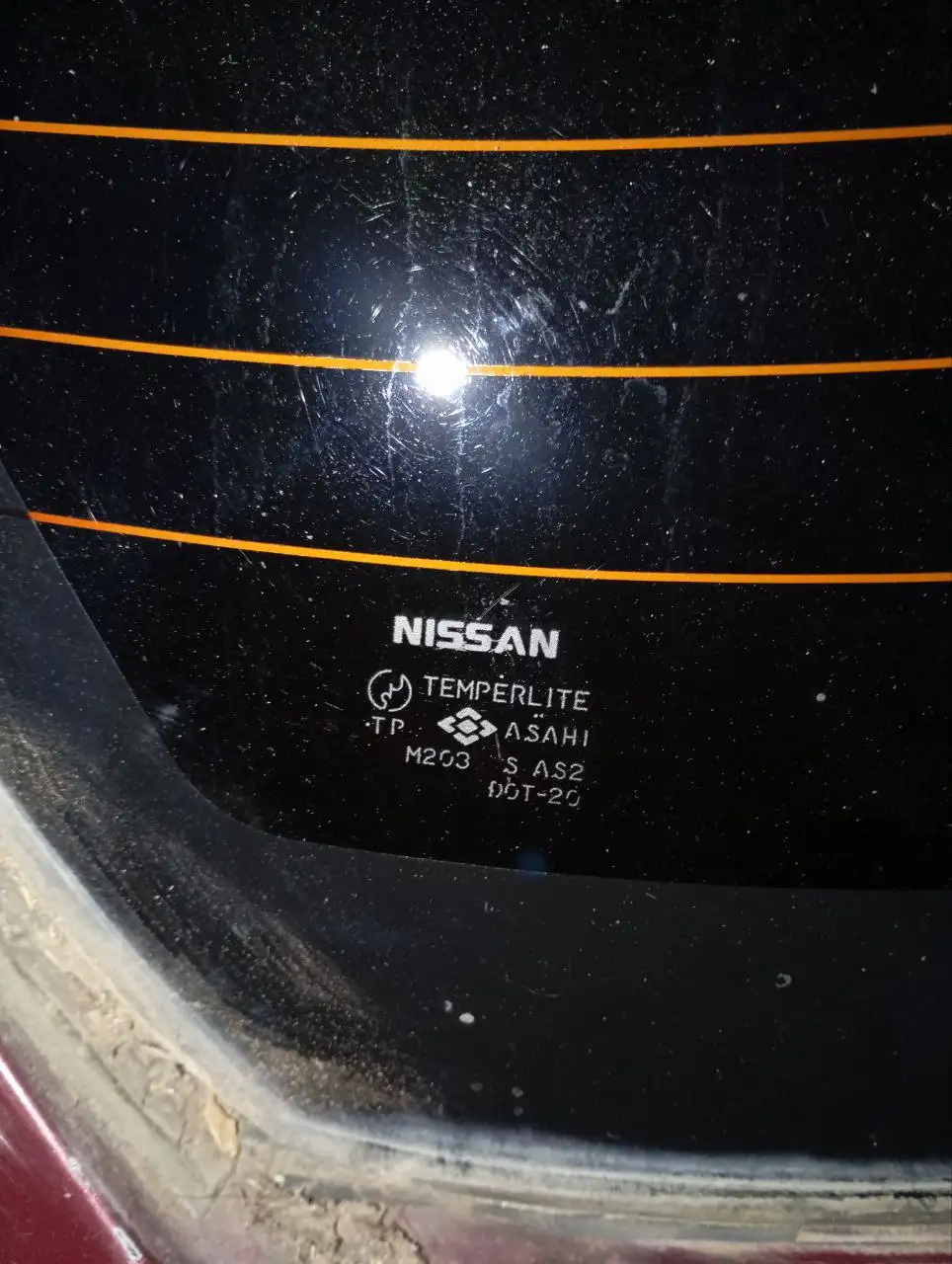 Продам стекло заднее Ниссан Премьера с подогревом - Автостекла (Запчасти) в Иркутск