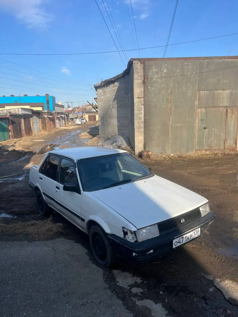 Toyota Corolla E80 1987г дизель 1.8 МКПП 5ст - Легковые автомобили (Авто) в Иркутск