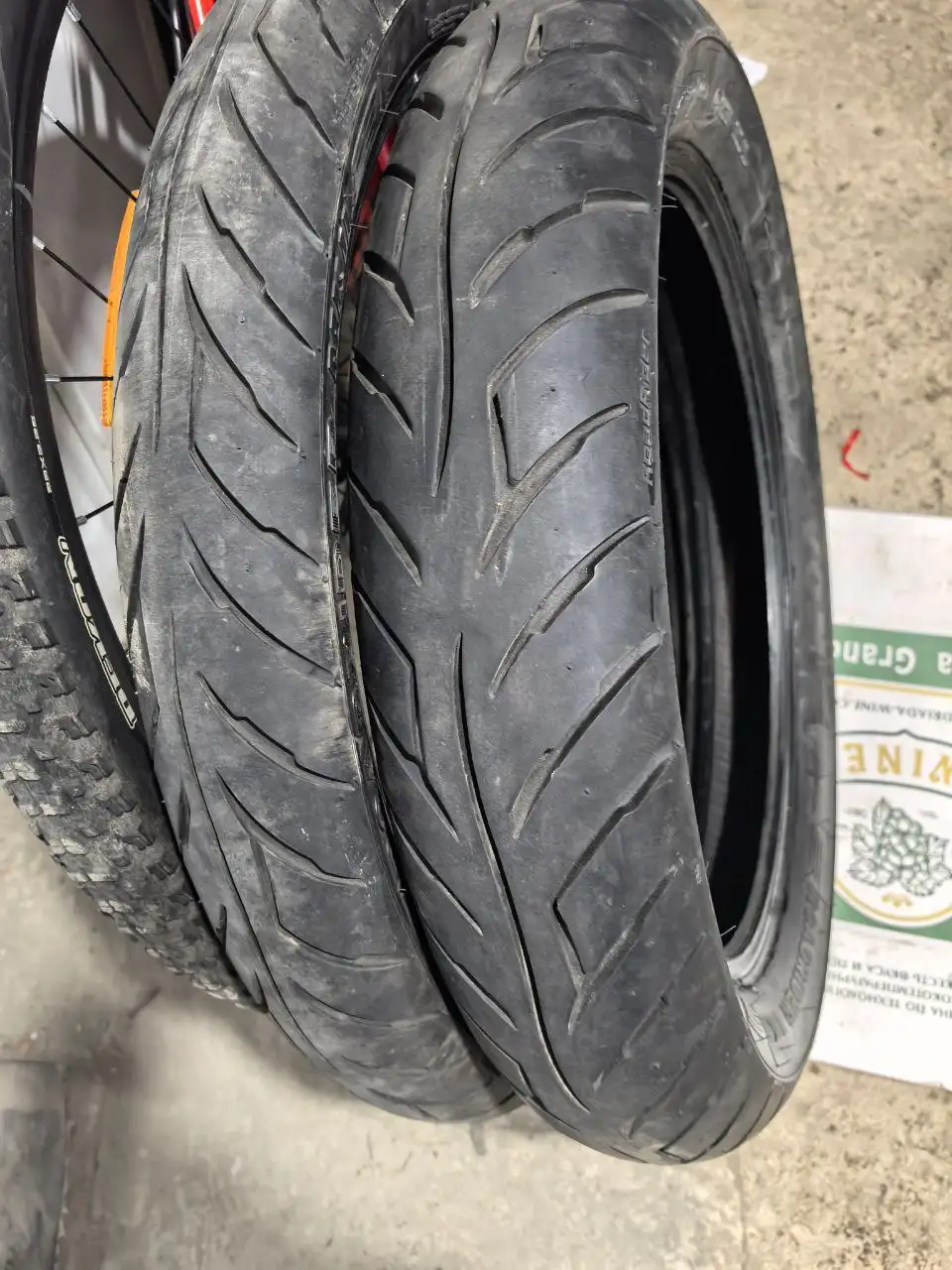 Продам комплект эндуро 21/18 - Колеса и шины (Авто) в Иркутск