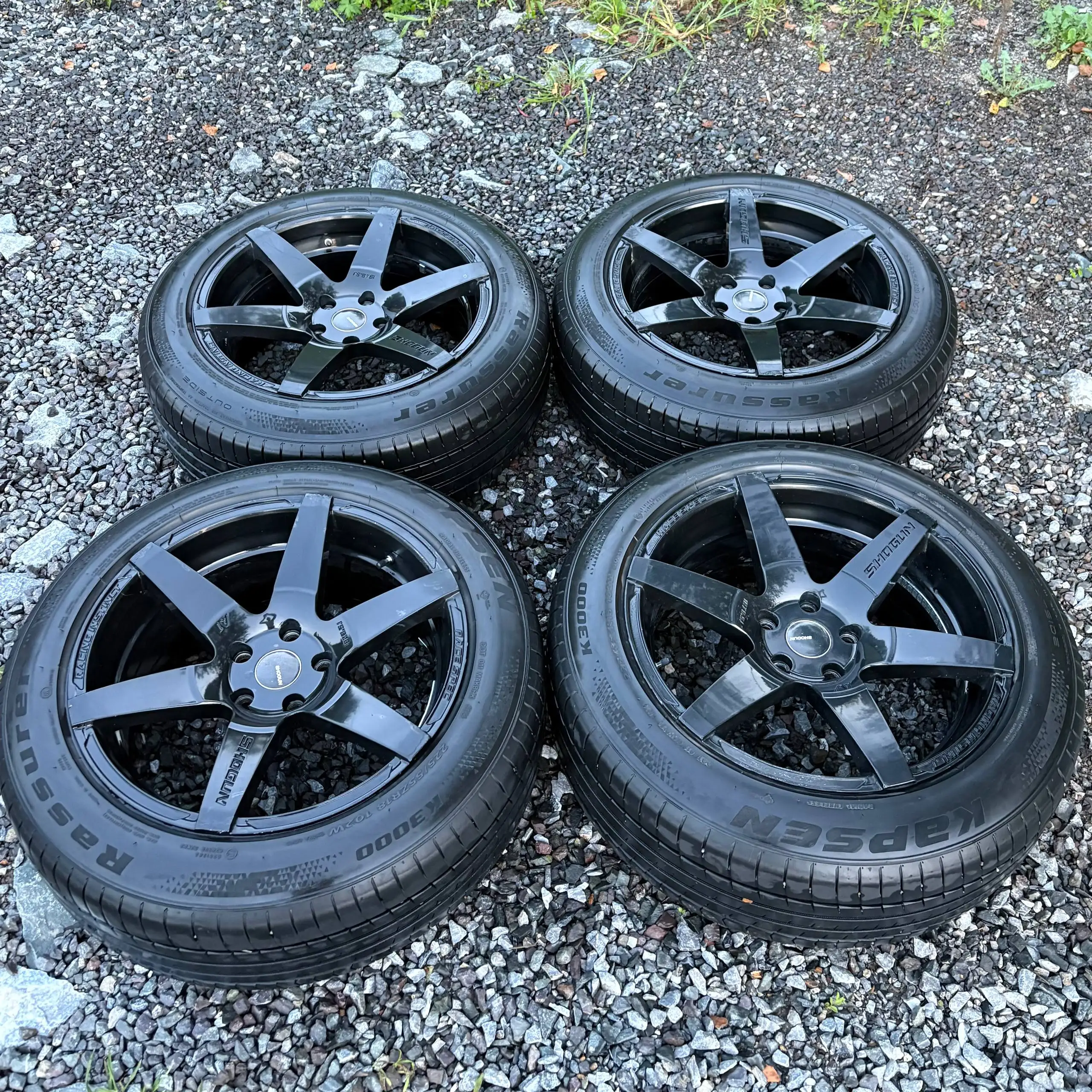Комплект колёс Shogun A1 R18 5x114.3 - Колёса и шины (Авто) в Иркутск