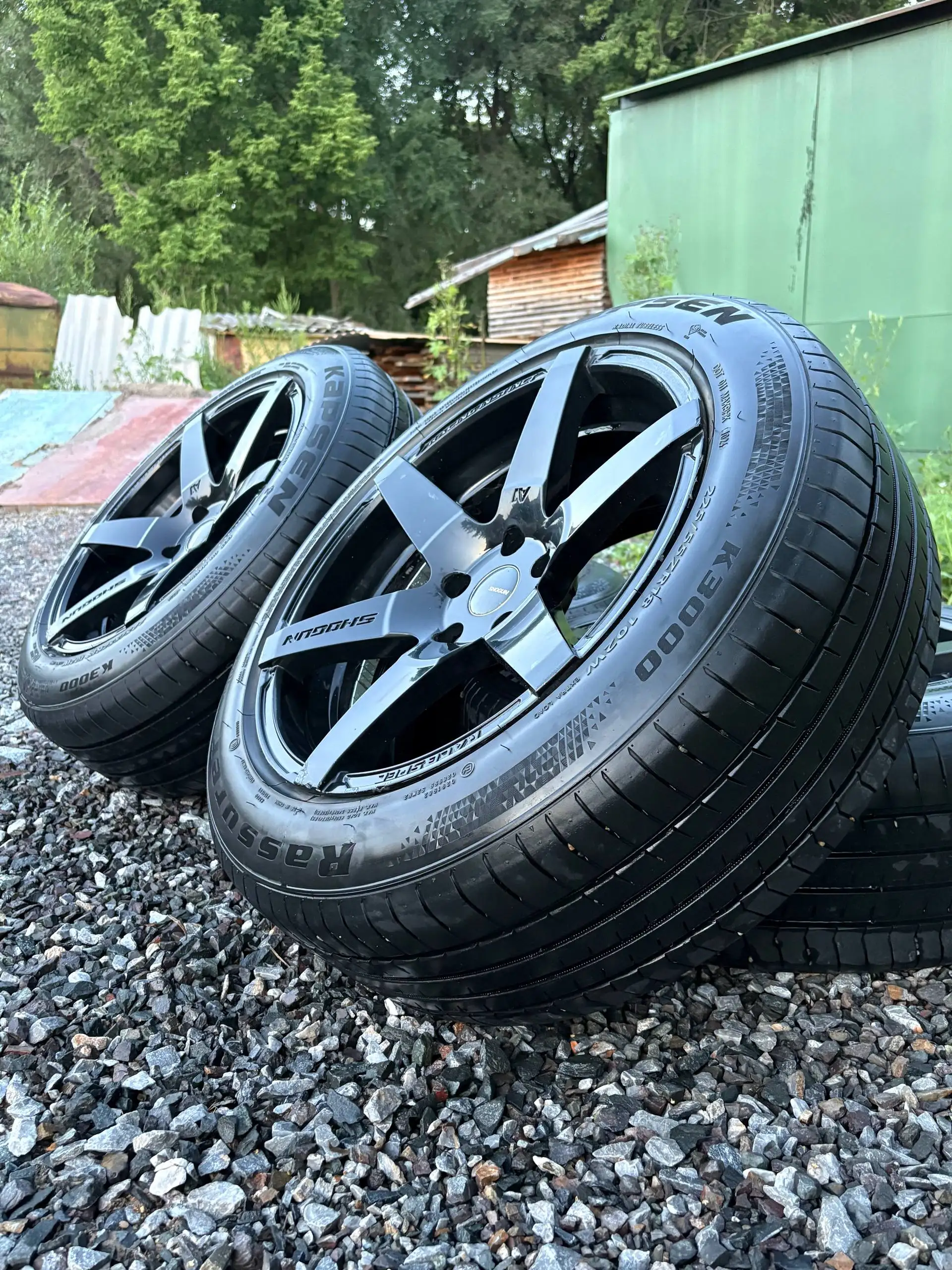 Комплект колёс Shogun A1 R18 5x114.3 - Колёса и шины (Авто) в Иркутск