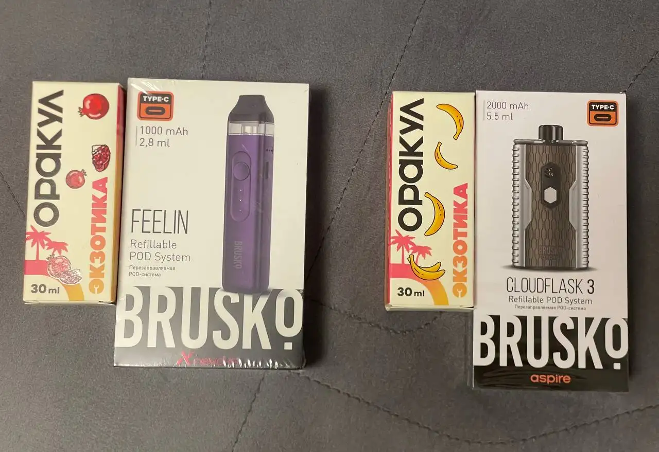 Продажа новых подов с жидкостью - Вейпы и аксессуары (Электроника) в Тюмень