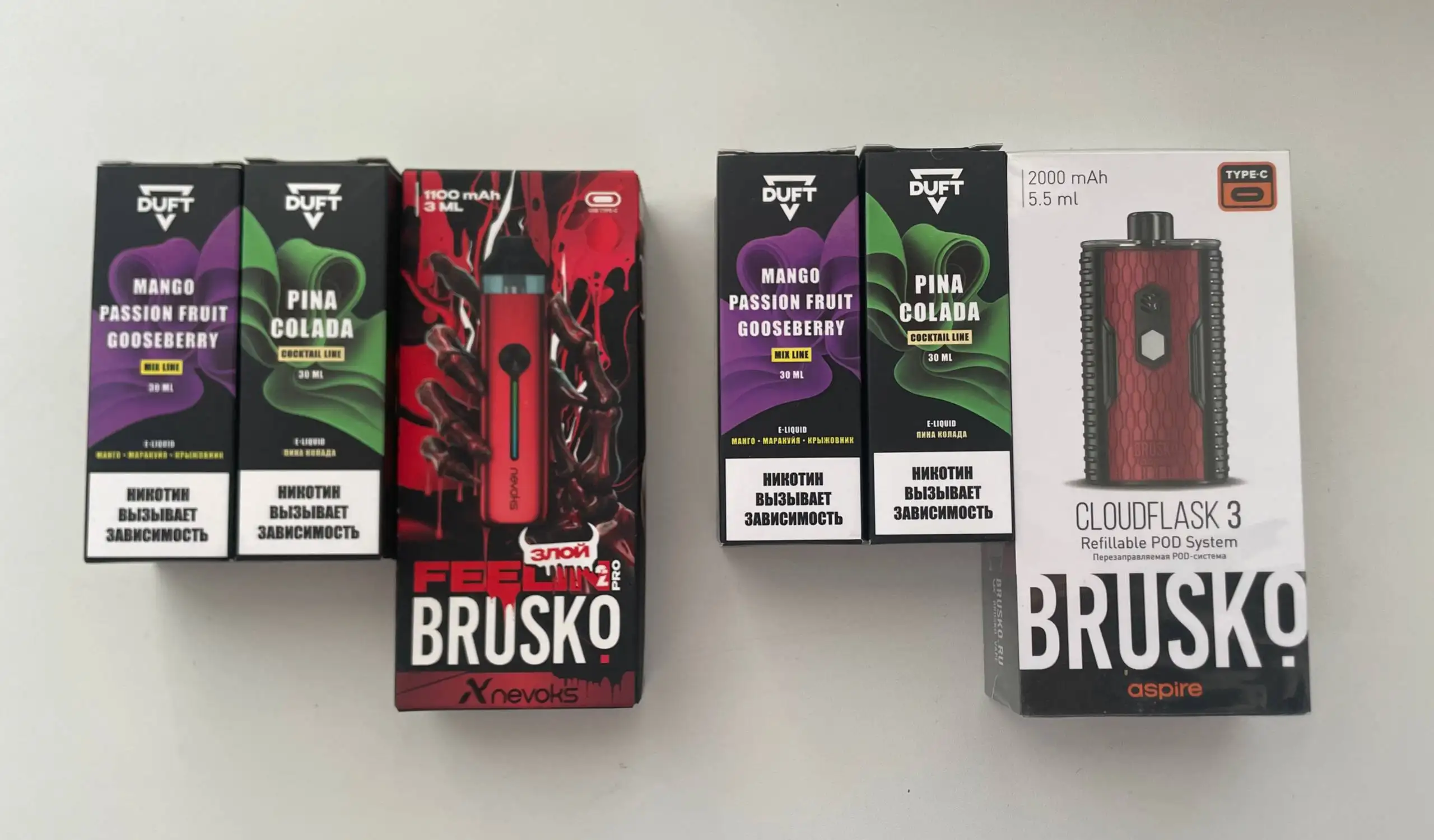 Продажа новых подов с жидкостью - Вейп устройства (Электроника) в Тюмень