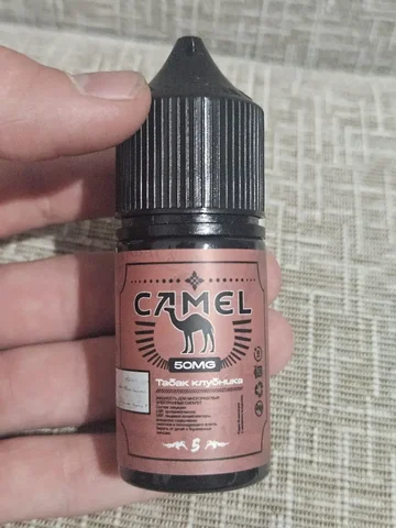 Продажа жижи Camel 50 мг вкус табак клубника - Вейп оборудование в Тюмень