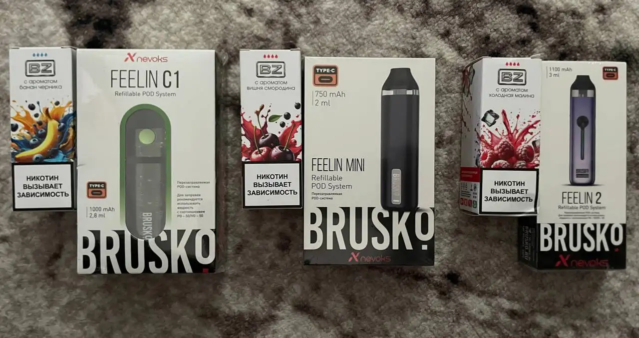 Продам поды бруско с жижей - Электронные сигареты (Электроника) в Тюмень