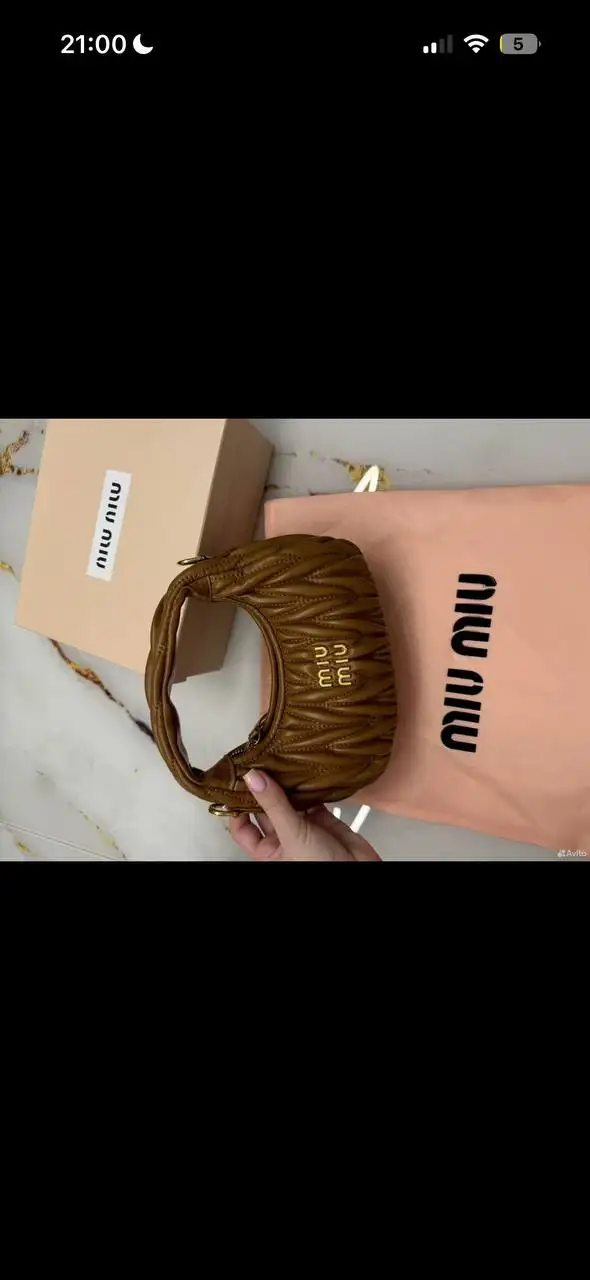 Новая сумка Miu Miu в комплекте - Аксессуары (Одежда) в Москва