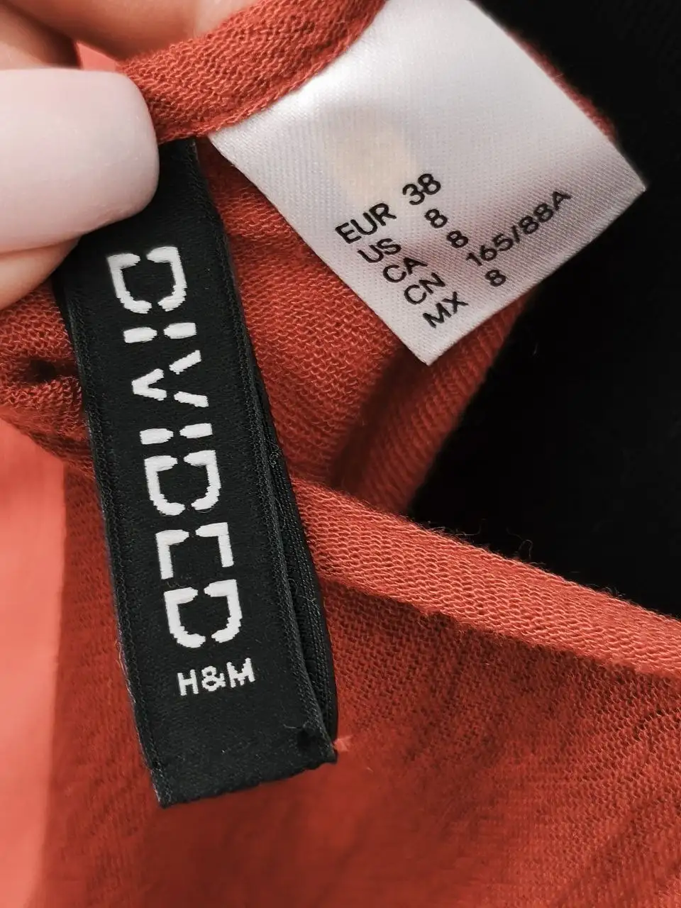 Платье H&M Divided, терракотовое, размер 44-46 - Женская одежда (Одежда) в Зеленоград