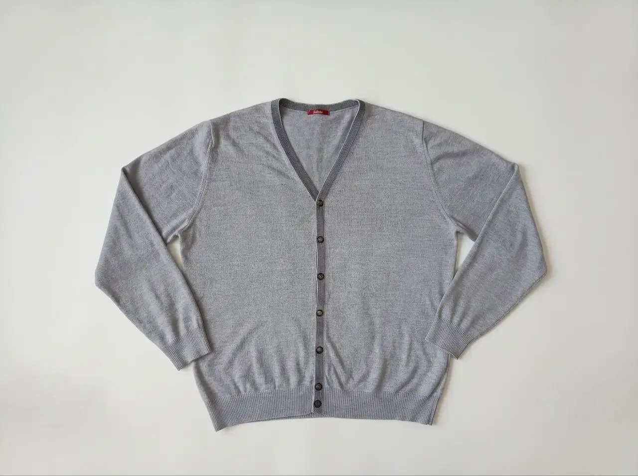 Мужской шерстяной кардиган, размер 56/3XL - Верхняя одежда (Одежда) в Лобня