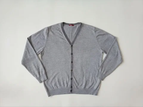 Мужской шерстяной кардиган, размер 56/3XL - Одежда в Лобня