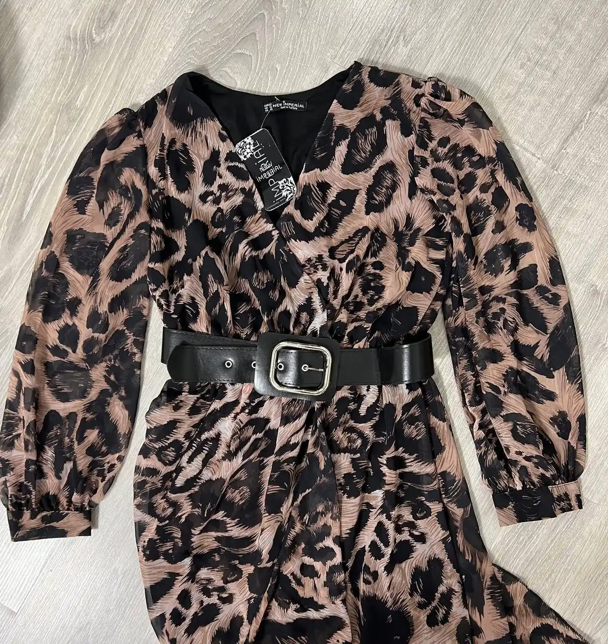 Шифоновое эффектное платье на подкладе