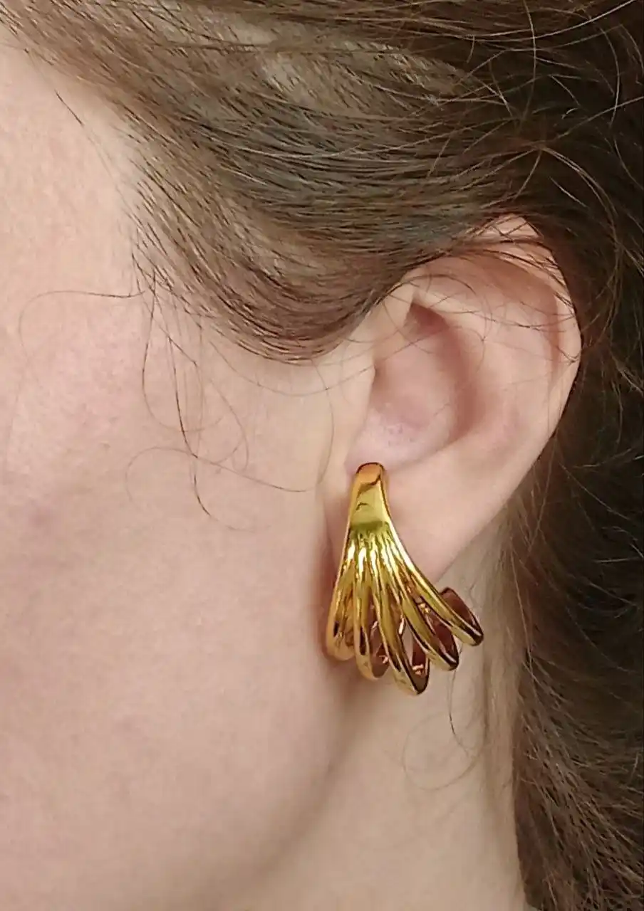 Акцентные серьги Enfashion