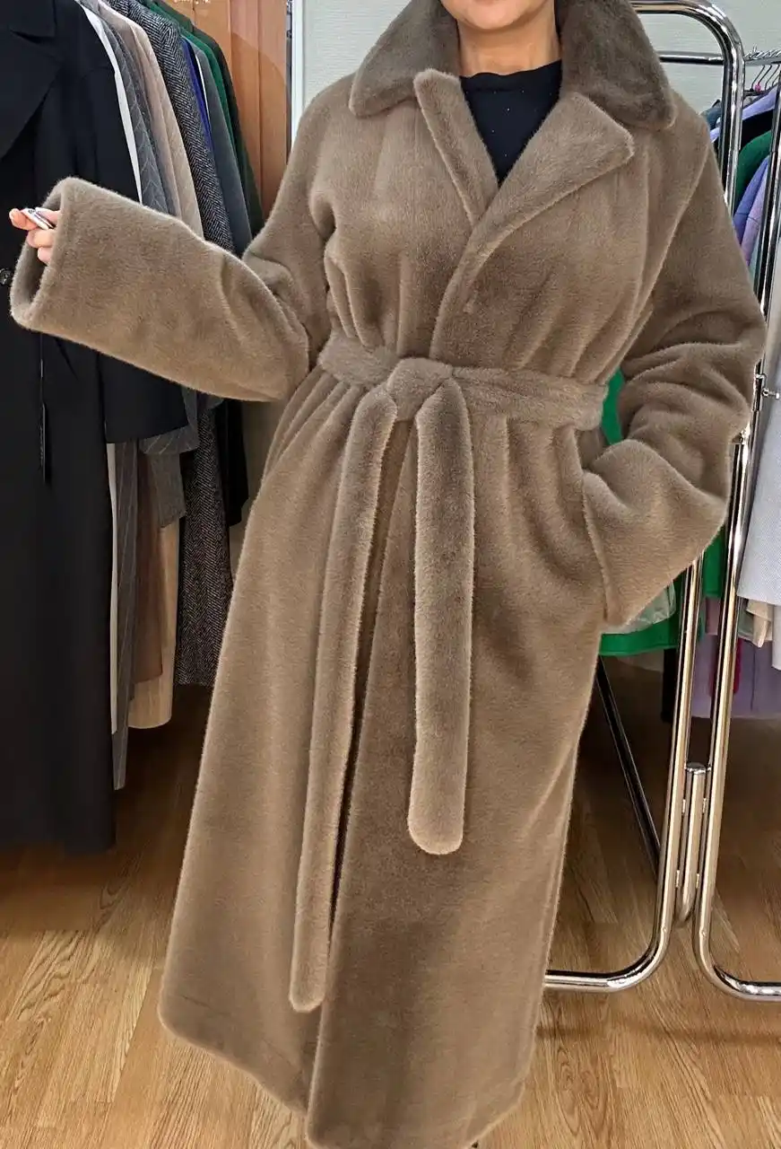 Двухсторонняя шуба-дублёнка