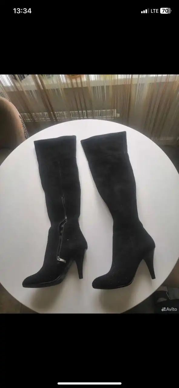 Женские сапоги ботфорты демисезонные