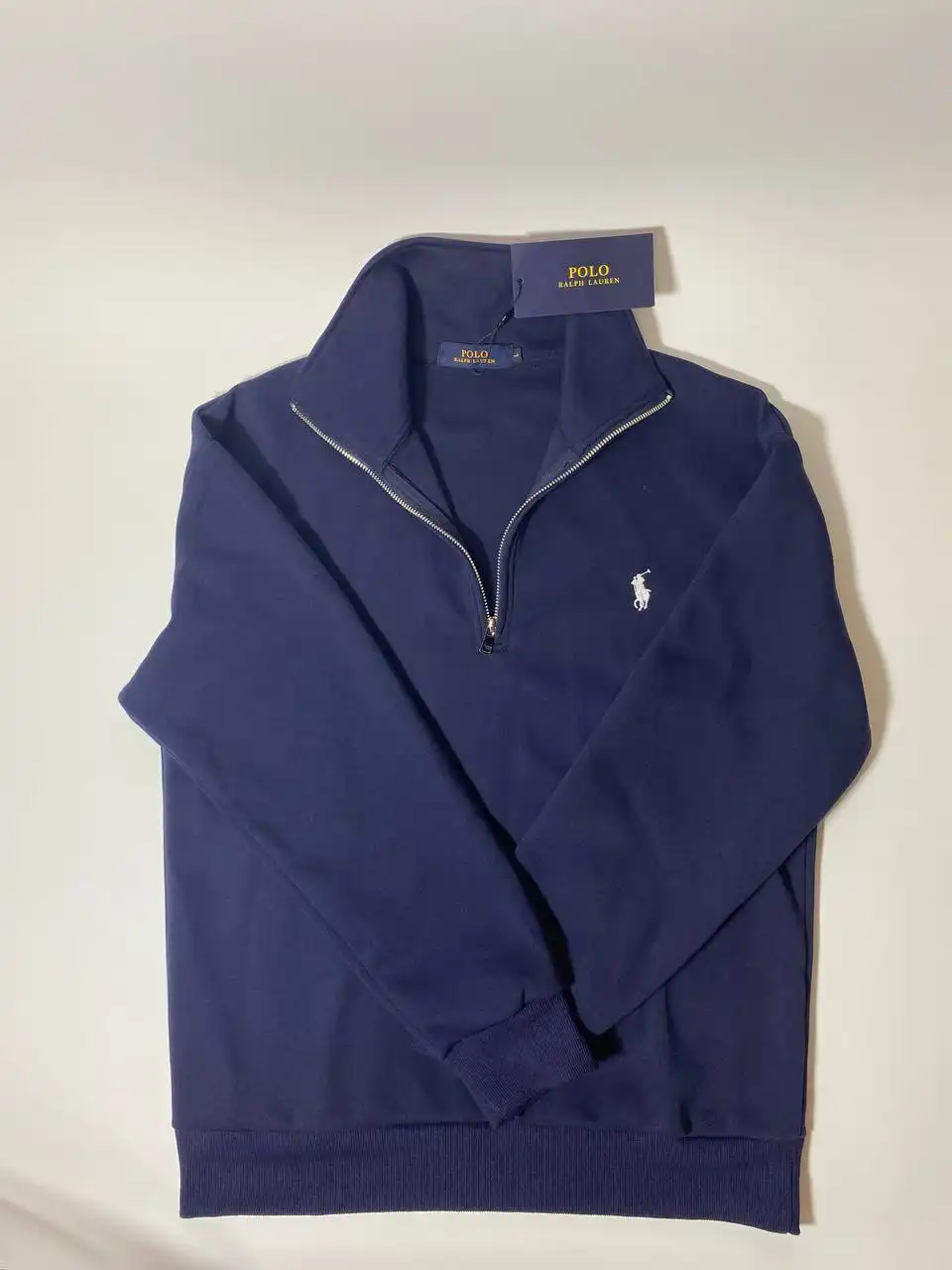 Кофта-поло Ralph Lauren темно-синего цвета