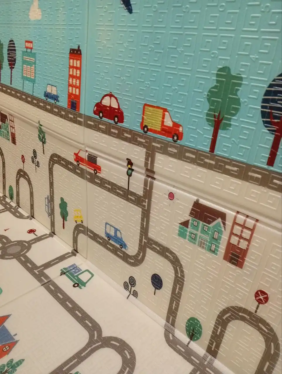 Складной двухсторонний коврик 120x180см