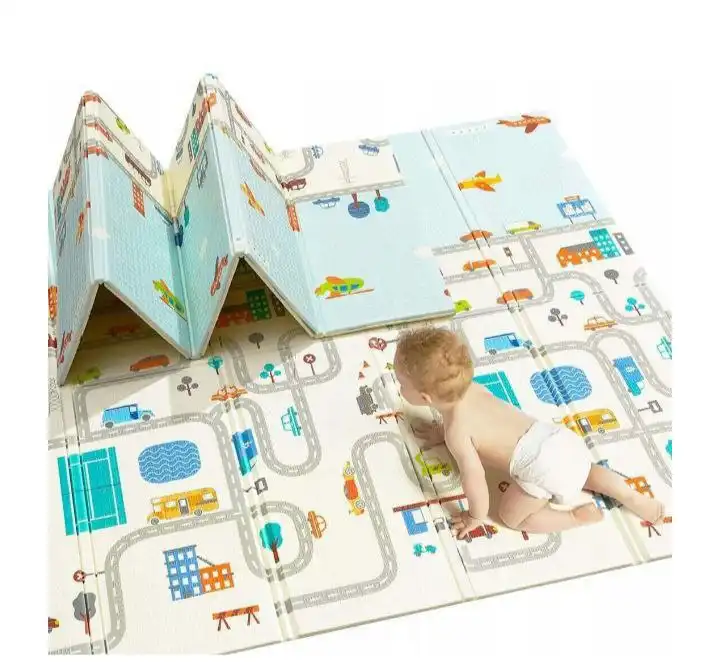 Складной двухсторонний коврик 120x180см