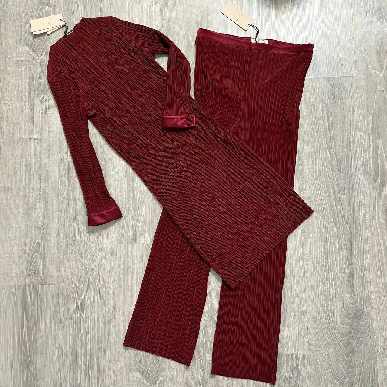 Комплект платье с брюками Selected Femme и ремень White House & Black Market