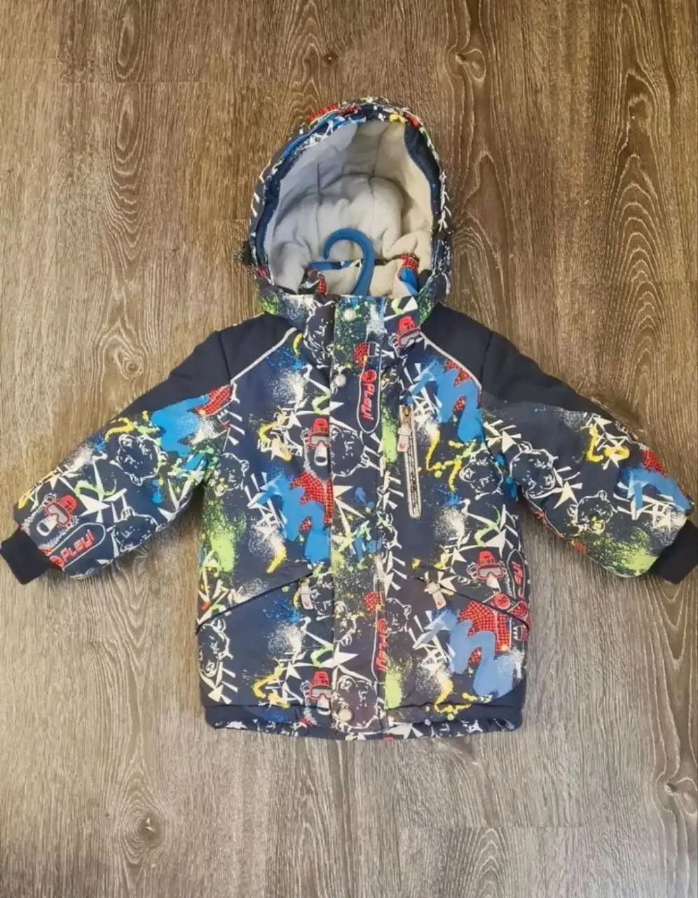 Яркая детская зимняя куртка Wirxizzy для детей 3-4 лет