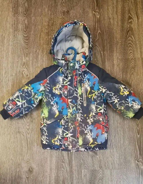 Яркая детская зимняя куртка Wirxizzy для детей 3-4 лет - Товары для детей в Москва