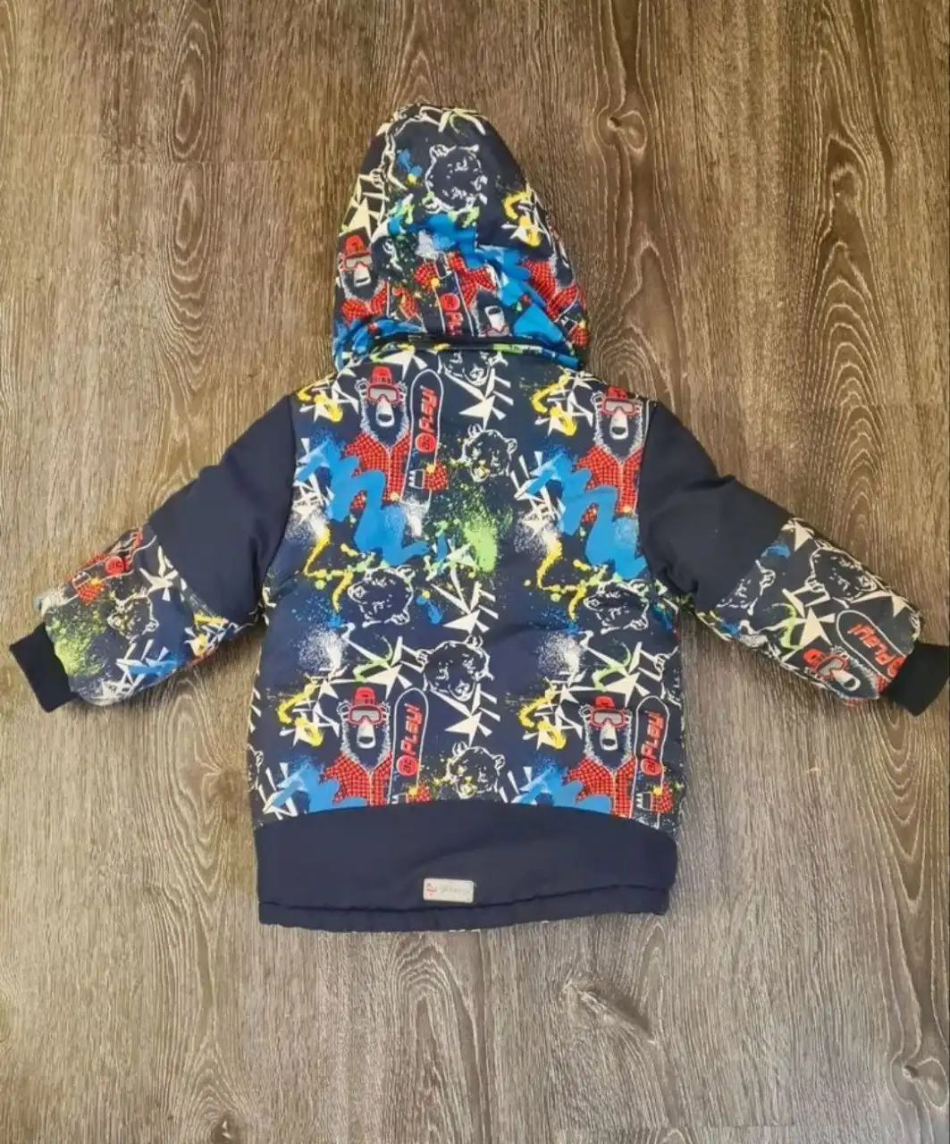 Яркая детская зимняя куртка Wirxizzy для детей 3-4 лет