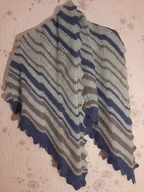 Палантин из шерсти ручной работы - Одежда в Москва