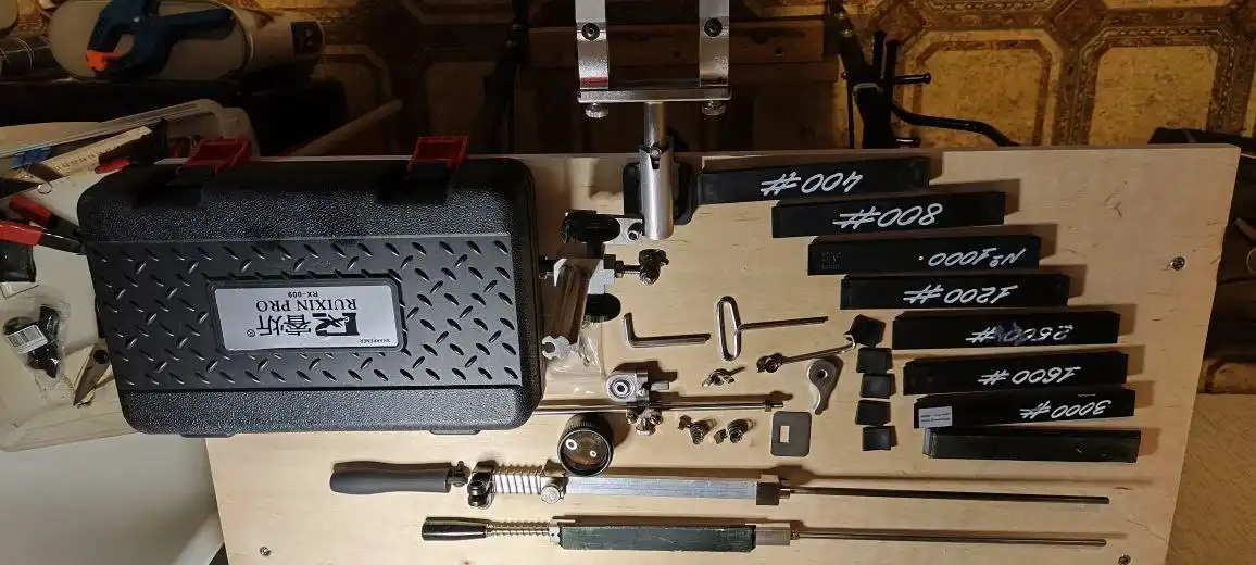 Модернизированный станок для заточки ножей RUIXIN-009