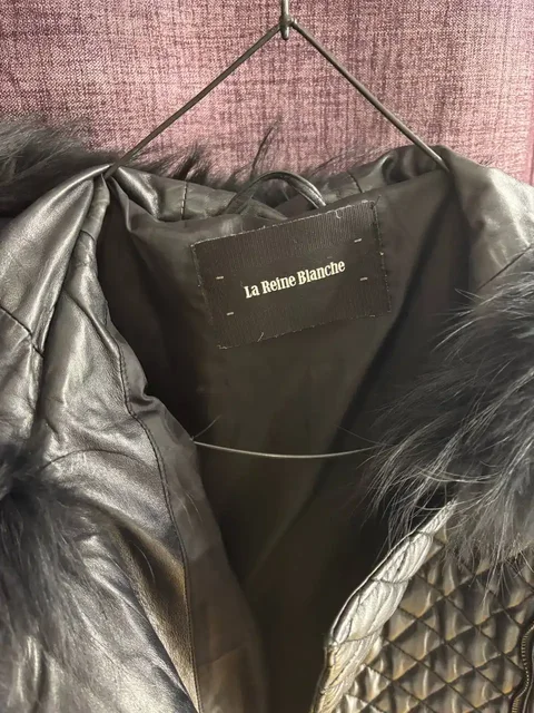 Пальто из натуральной кожи La reine blance - Одежда в Москва