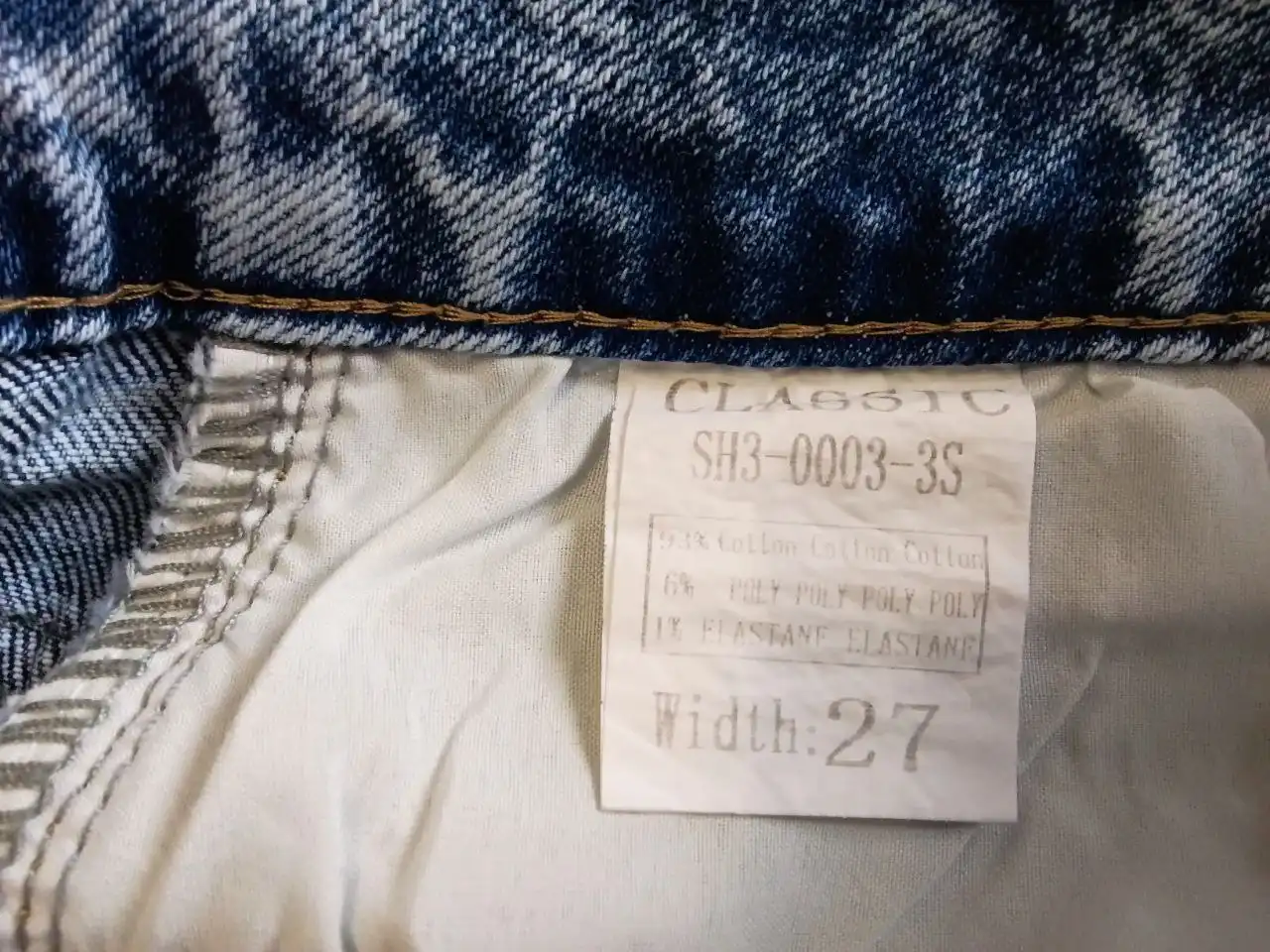 Джинсовая юбка и женские шорты