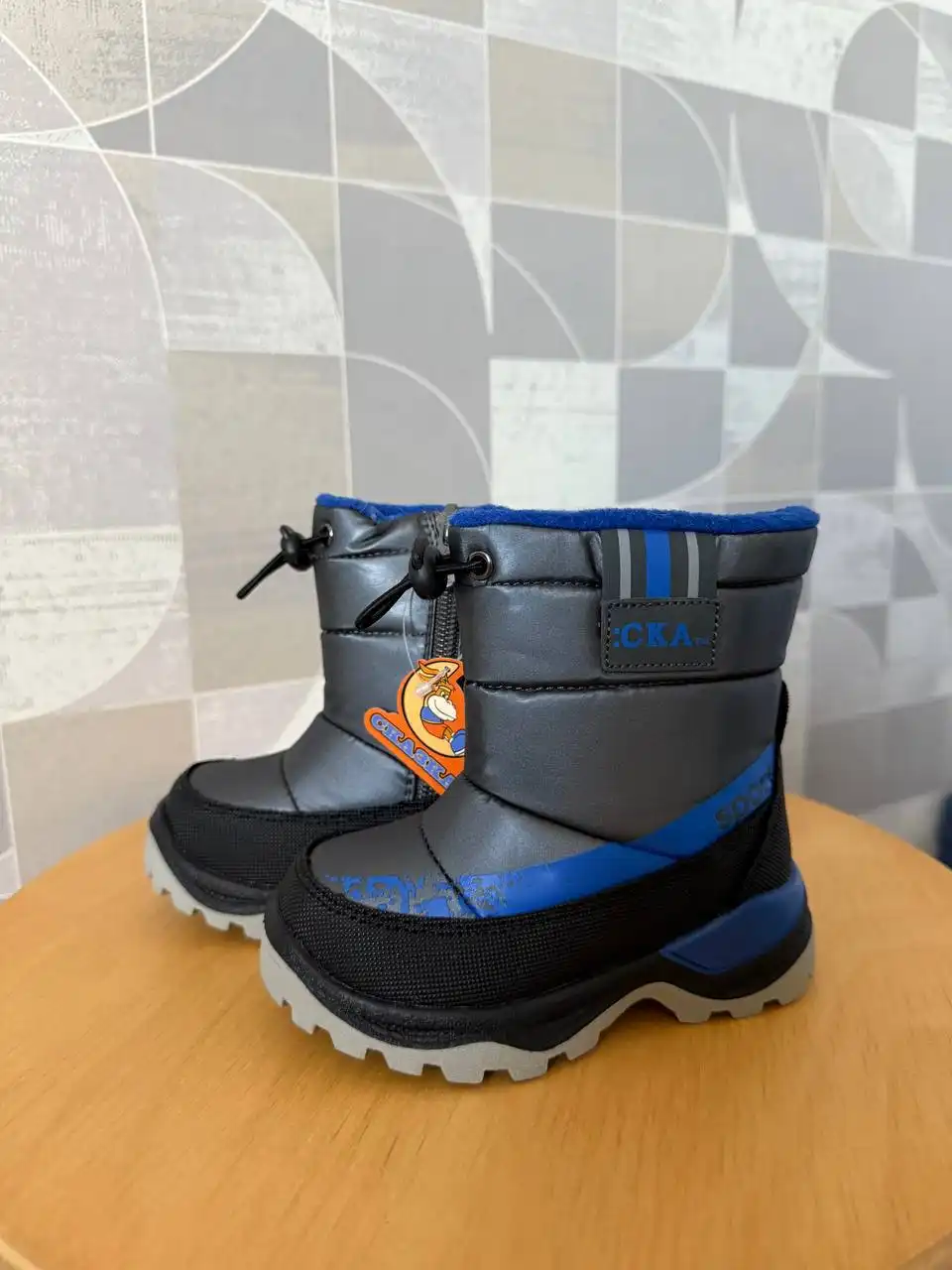 Новые дутики бренда "Сказка" с натуральной шерстью