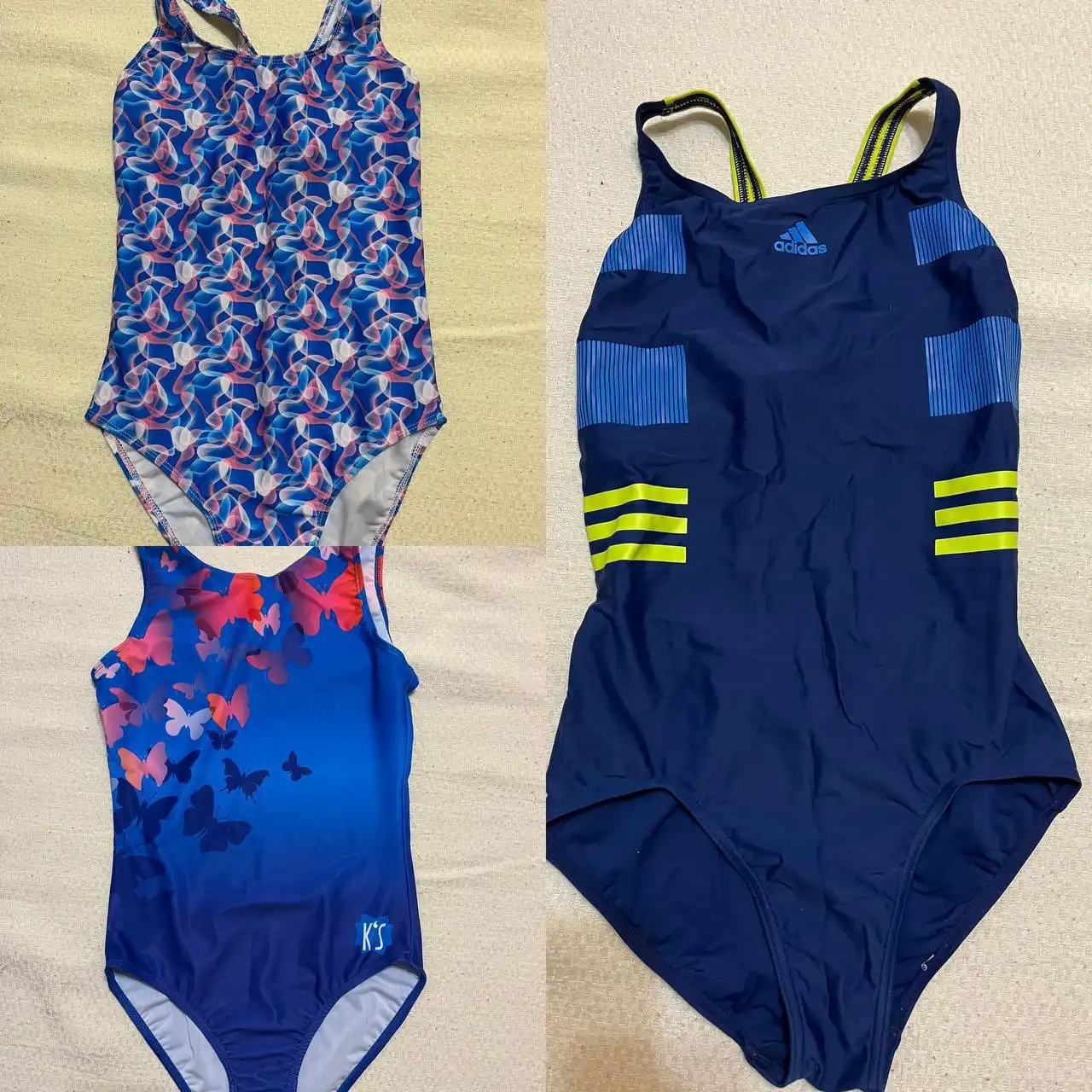 Купальники слитные б/у