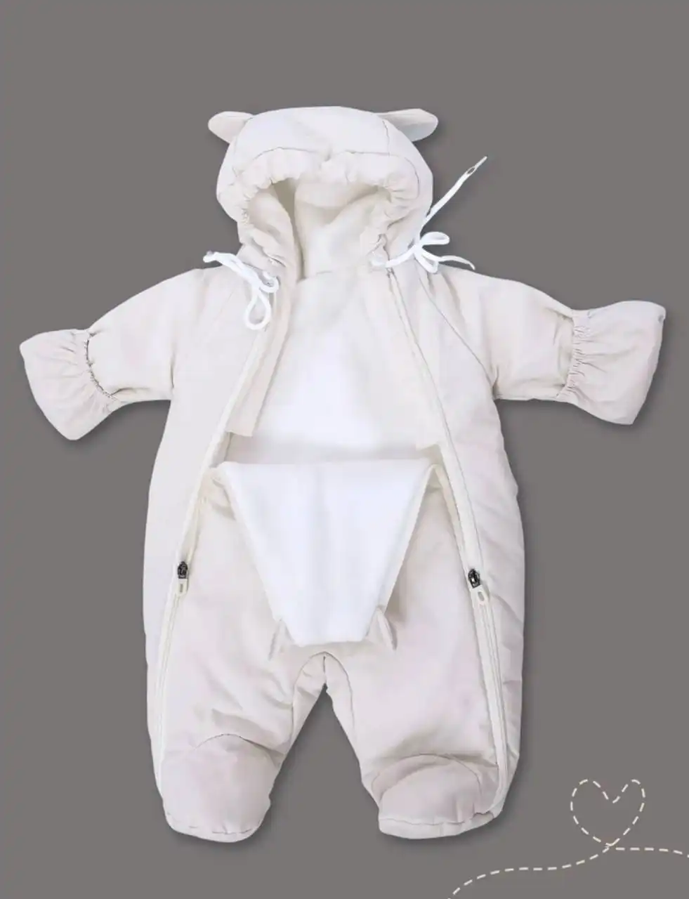 Спальный мешок и комбинезон для новорожденных