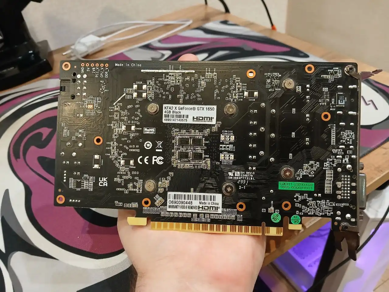 Продажа видеокарты KFA2 GeForce GTX 1650 X Black