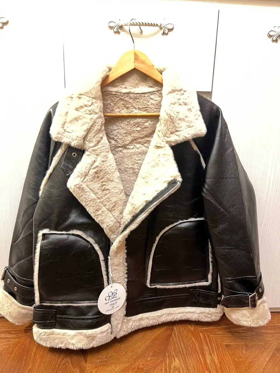 Дубленка двусторонняя с мехом, размер 46, новая