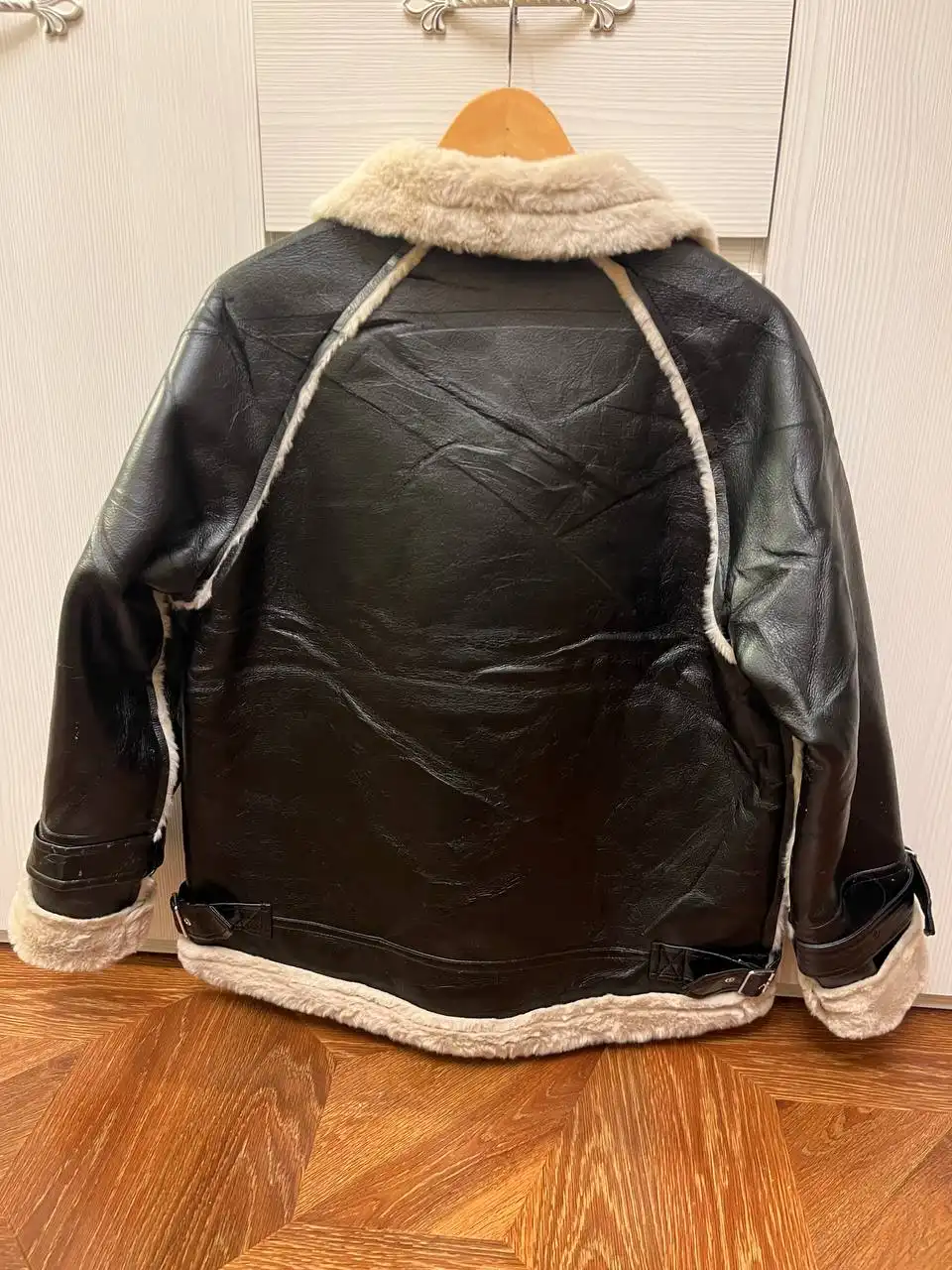 Дубленка двусторонняя с мехом, размер 46, новая