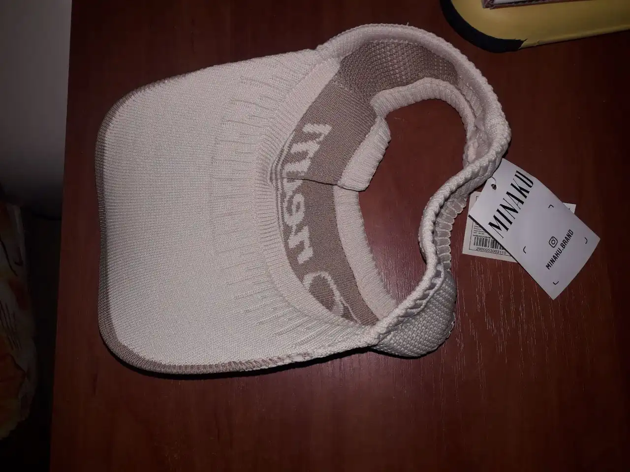 Кепка без верха, только козырёк, размер 54-56