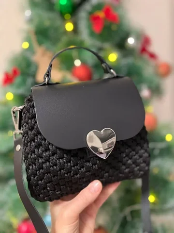 Сумки ручной работы из полиэфирного шнура и кожаной фурнитуры - Коллекционирование в Москва