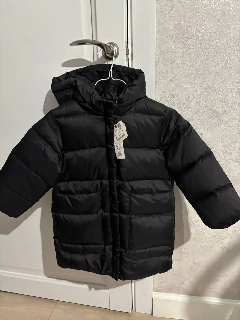 Зимний пуховик Zara для детей 6-7 лет