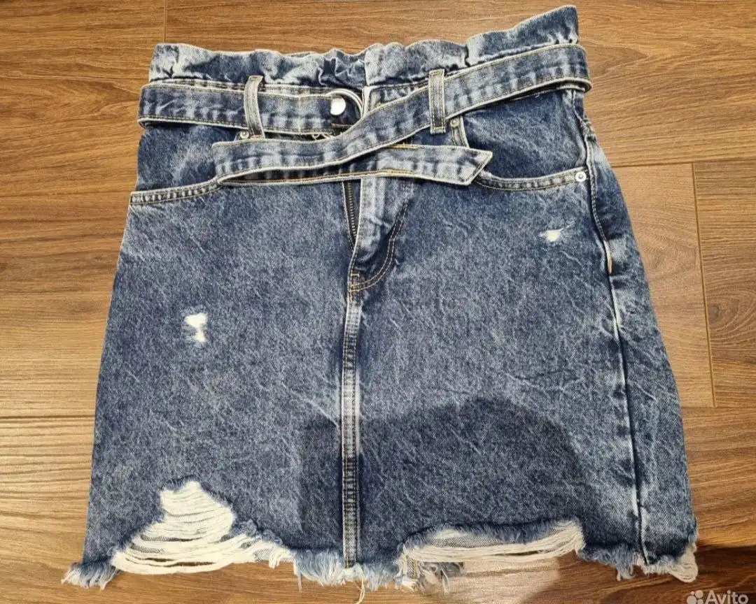 Новая джинсовая юбка Bershka 34 размера (xs-s)