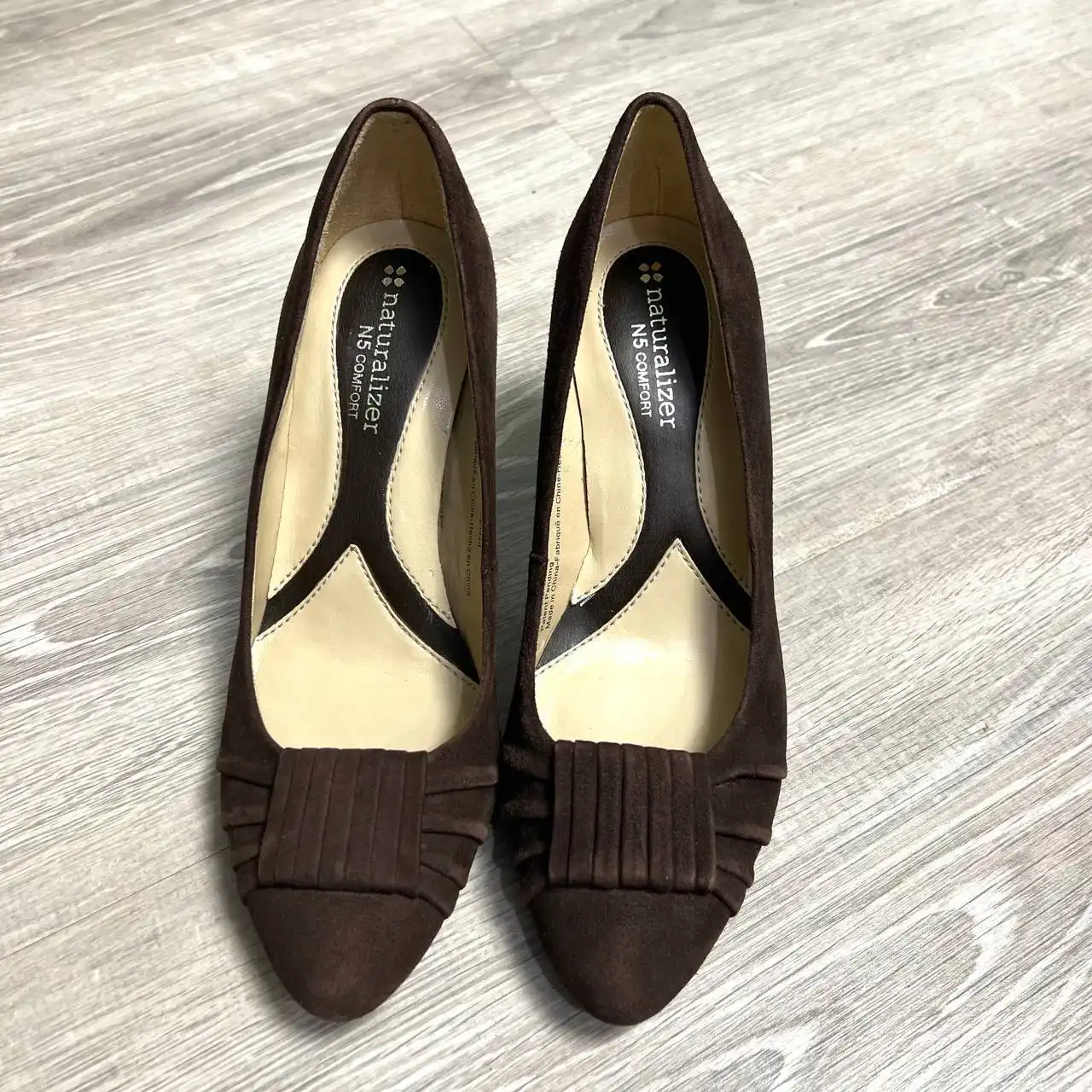 Туфли Naturalizer из натуральной замши, размер 36.5