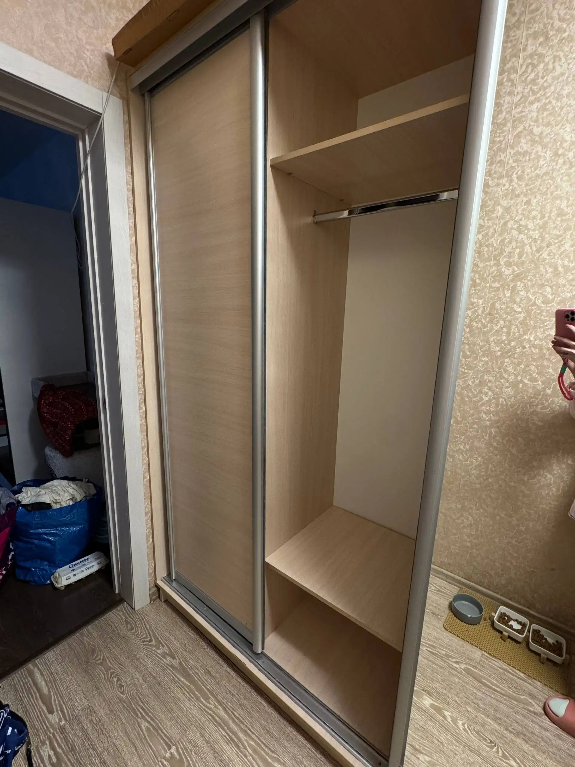 Шкаф купе трехстворчатый разобранный