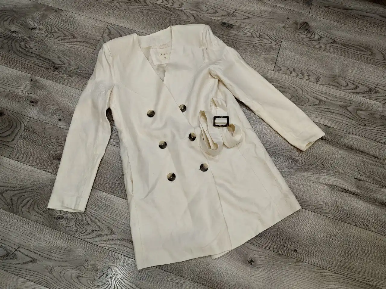 Платье-пиджак из натурального льна - Одежда в Москва