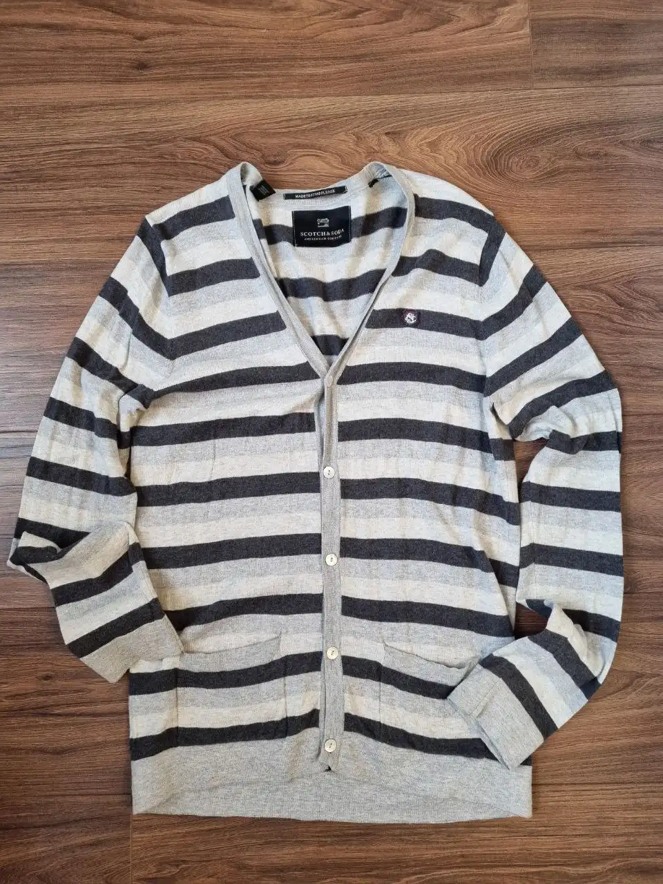 Мужской хлопковый кардиган Scotch&Soda размер S-M - Мужская одежда (Одежда) в Москва