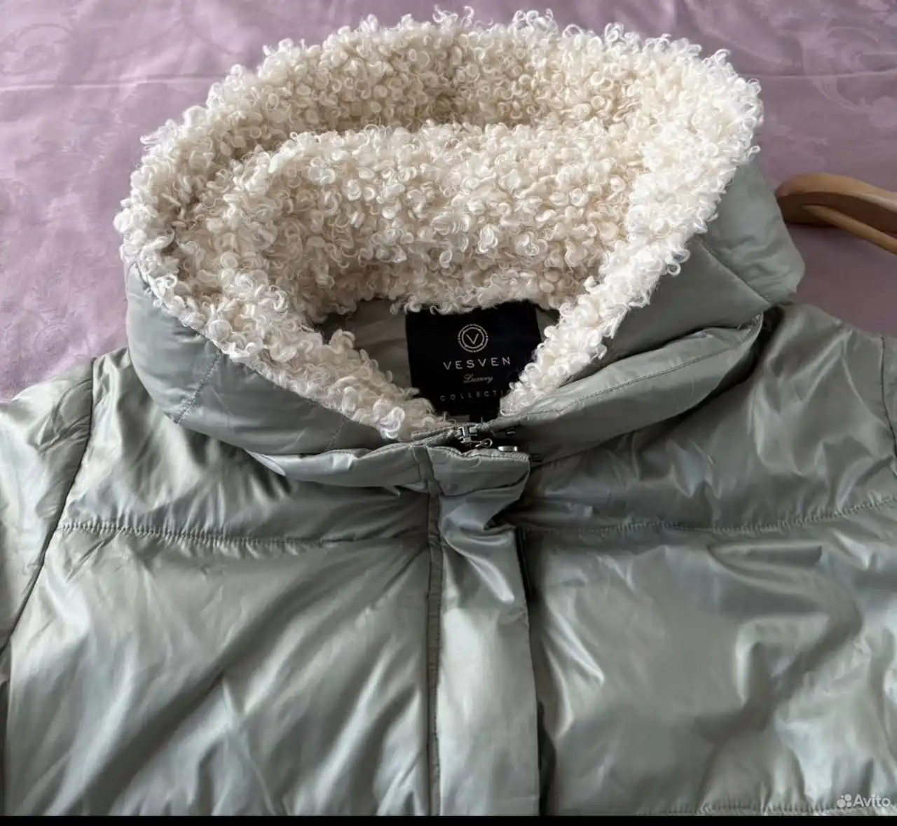 Пуховик Vesven женский зимний оверсайс - Верхняя одежда (Одежда) в Москва